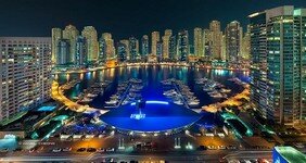 ����������� � Dubai Marina.